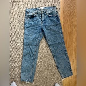 Zara straight jeans
